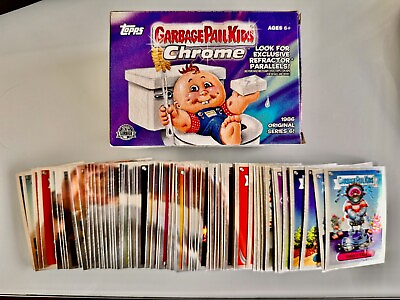 #ad PICK YOUR Cards Garbage Pail Kids Chrome Series 6 card singles set 2023 GPK 6th $0.99