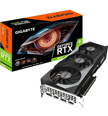 #ad GIGABYTE NVIDIA GeForce RTX 3070 GAMING OC 8GB rev2.0 GDDR6 Graphics Card $320.00
