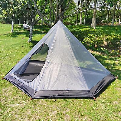 #ad Ultralight Camping Teepee Inner Tent Summer Mesh Tent Backpacking Hiking $50.72