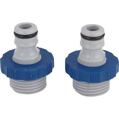 #ad Best Garden Male Poly Quick Connect Connector Set 2 Pack DIB50320 Best Garden $8.28