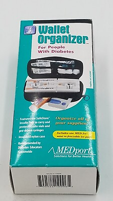 #ad Wallet Organizer For People With Diabetes Does not include refreezable ice pack. $8.00