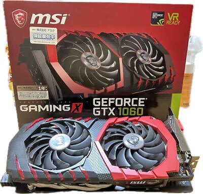 #ad MSI GeForce GTX 1060 Gaming X 6G Graphics Card $182.09