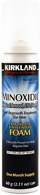 #ad Kirkland Hair Regrowth Treatment 5% Minoxidil Foam 1 month Free shipping $34.99