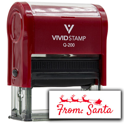 #ad All Quality From: Santa signature style Christmas Gift Stamp $11.87