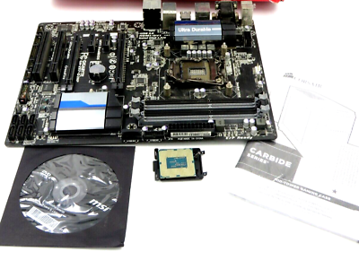 #ad Gigabyte GAMING Motherboard GA Z87 D3HP USB 3.0 HDMI DVI Intel GbE LAN $39.95