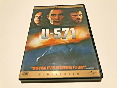 #ad U 571 Collector#x27;s Edition Widescreen DVD 2000 $4.99