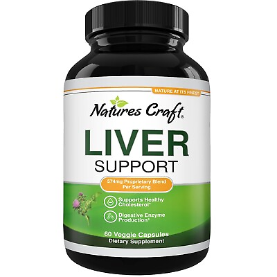 #ad Milk Thistle Liver Detox Pills Liver Support Supplement with Milk Thistle $14.55