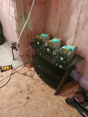 #ad Two Bitmain Antminer S9 14TH ASIC Miners SHA 256 Algorithm in Good Workind... C $1500.00