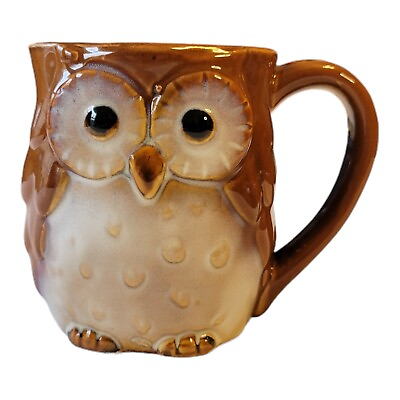 #ad Owl 3D Coffee Tea Mug 16oz $11.99