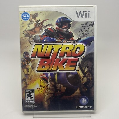 #ad Nitrobike Nintendo Wii 2008 Complete Cleaned and Tested C $9.99
