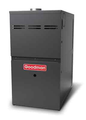 #ad 60K BTU 80% AFUE Variable Speed Goodman Gas Furnace Upflow Horizontal $1960.00