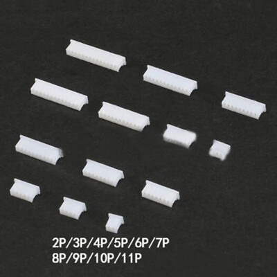 #ad 1.25mm Pitch PCB Crimp Connector Plug Housing Shell Terminal Plastic 2 10 Pin $56.00