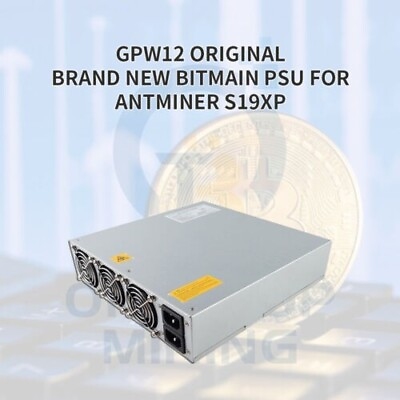 #ad Bitmain APW12 GPW121215e Power Supply PSU for Antminer S19XP 134T 141T BTC Miner $218.99