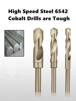 #ad HSS Cobalt Blacksmith Drill Bit Reduced Shank Drills Metric Sizes 12mm 35mm $8.47