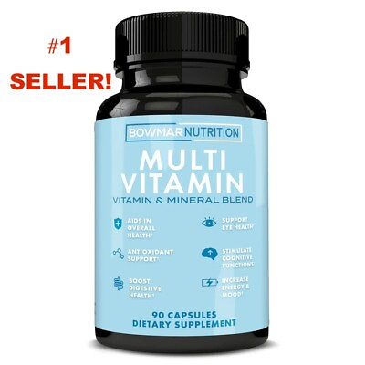 #ad Bowmar MULTIVITAMIN Daily Vitamin immune system improve digestive Fast Shipping $32.99