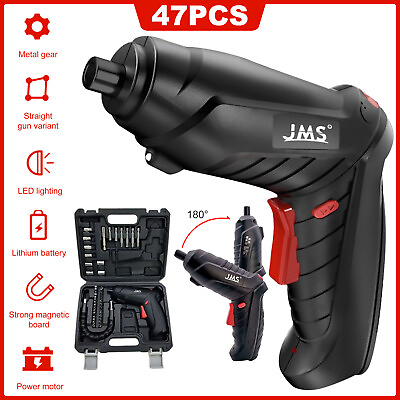 #ad 48 in 1 Power Tool Rechargeable Cordless Electric Screwdriver Drill Kit Wireless $16.99