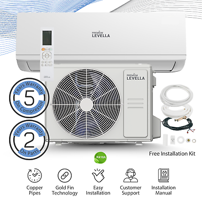 #ad 12000 BTU Air Conditioner Mini Split 16.9 SEER AC Ductless ONLY COLD 110V $400.00