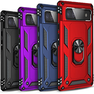#ad For Google Pixel 8 8 Pro 7A 7 Pro 6A Phone Case Shockproof Cover Tempered Glass $7.99