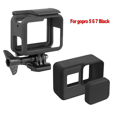 #ad Frame For GoPro HERO 5 6 7 Black Mount Housing Border Protective Case Cover $8.99