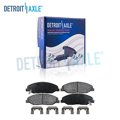 #ad Front Ceramic Brake Pads w Hardware for 2009 2010 2011 2012 2013 2014 CTS STS $30.76