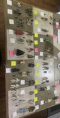 #ad Star Wars Figurines Power Of The Force And More Lot $199.00