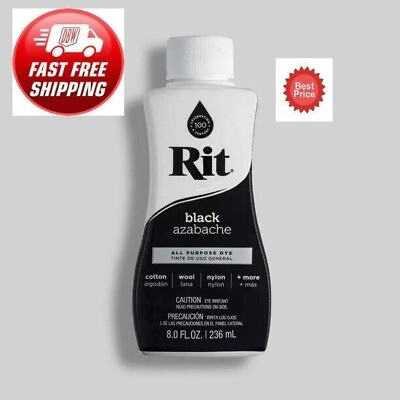 #ad #ad Rit All Purpose Liquid Dye Black 8 fl oz $6.45