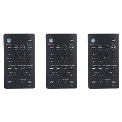 #ad 3X Remote Control for B7 Miaoyun CD Audio Music System 1 2 3 4 Generation9608 AU $23.99