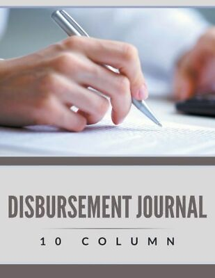 #ad Disbursement Journal 10 Column $15.88