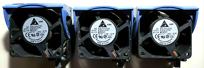 #ad 3X Dell W5451 Server Case Cooling DC Brushless AFB0612EHE Fan H2401 $57.41