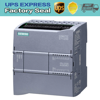 #ad 6ES7212 1BE40 0XB0 SIEMENS SIMATIC S7 1200 CPU 1212C AC DC Rayleigh Spotgoods Zy $325.90