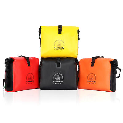 #ad Motorcycle Tool Bag Handlebar Saddle Bag Waterproof PVC Storage Tool Bag $35.66