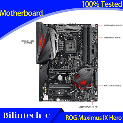 #ad FOR ASUS ROG Maximus IX Hero z270 Motherboard Support I7 7700K 64GB DDR4 1151PIN $204.00