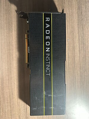 #ad AMD Radeon Instinct MI25 GPU 16GB 24.5 TFLOPS 4096 su HBM2 $174.99