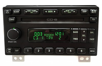 #ad FORD Expedition Mustang Explorer Satellite RSE Radio Stereo 6 CD Changer Player $248.00