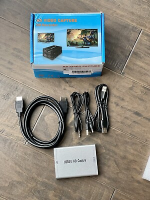 #ad HDMI Game Capture Card USB3.0 HD 1080P 60FPS Recording Video Game Live Streaming $22.00