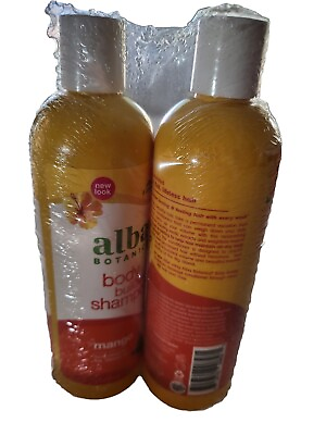 #ad alba Botanical body builder mango shampoo 12oz amp; conditioner 12oz $32.99