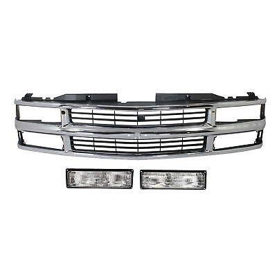 #ad Grille Grill for Chevy Suburban Chevrolet C2500 Truck K2500 C3500 K3500 K1500 $252.98