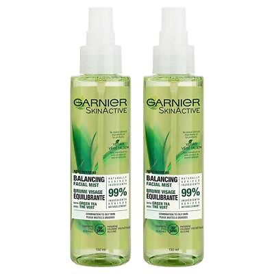 #ad 2 Pack New Garnier Green Tea Hydrating Facial Mist Facial Treatments 4.4fl oz $16.99
