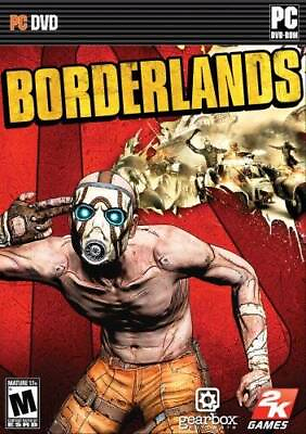 #ad Borderlands PC Video Game VERY GOOD $7.75