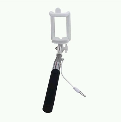 #ad Handheld Wired Remote Selfie Stick Monopod Extendable Pole Holder For Cell Phone $13.69