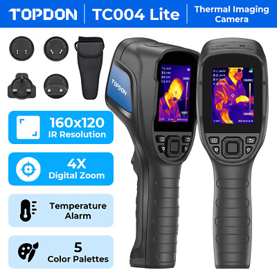 #ad TOPDON TC004 Lite Handheld Thermal Camera TISR Tech 4°F 1022°F 15H Battery Life $249.00