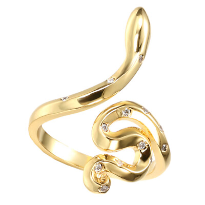 #ad Snake Ring Alloy Man Stylish Finger Gothic Men Adjustable Rings Open $7.31