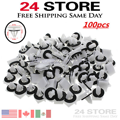#ad For 2016 Ram 1500 Express 3.6L Cladding 100 Nylon Panel Moulding Clips $19.99