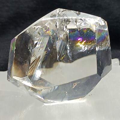 #ad Gemmy Clear Quartz Crystal Freeform Quartz GemStone Polished Clear Quartz Gem $68.00