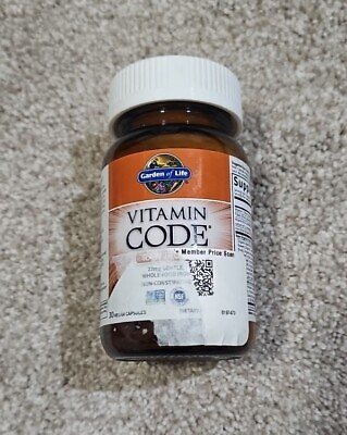 #ad Vitamin Code RAW Iron 30 Capsules Garden of Life Vegan Whole Food Gentle 05 2025 $33.95