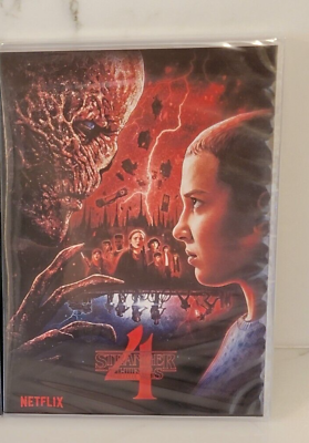 #ad Complete Season Four 4 Stranger things DVD Fast shipping $16.99