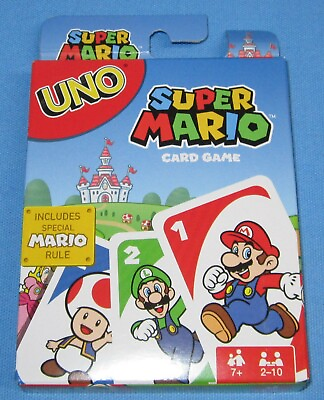 #ad UNO Card Game Super Mario Edition $8.46