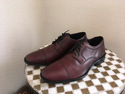VINTAGE J. MURPHY OXFORD OXBLOOD LACE UP DRIVING WALKING POWER SHOES 11 W $169.99