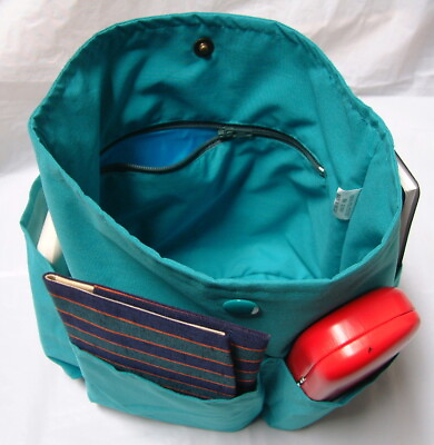 #ad Handbag Purse Organizer Bag Insert: Travel Cosmetic Multi function 13 colors $6.58