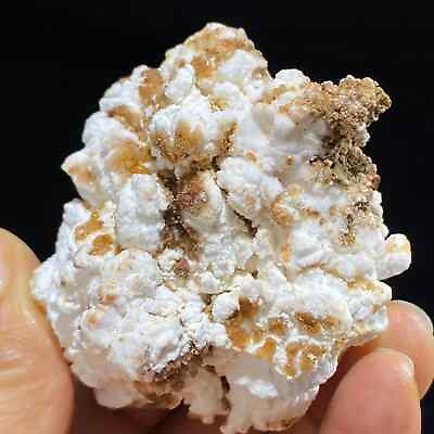 #ad 114g Natural Yellow Acicular Calcite Crystal Cluster Mineral Specimen $27.36